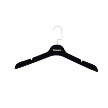 china recycled OEM kids durable velvet hangers with clips